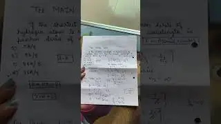 Atomic structure PYQ #chemistry #class12 #jeemain #part9 #pyqseries