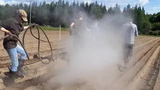 Höyry  ja kuumavesikäsittelyn testaus rikkakasvien torjunnassa