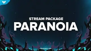 StreamSpell │ Paranoia Stream Package │ Twitch Overlays for OBS Studio, Streamlabs