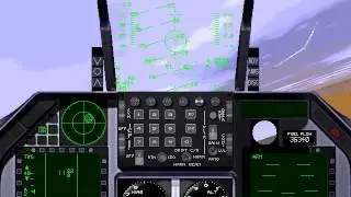 F-16 vs Mig-29 Dogfight (1996 Back to Baghdad)