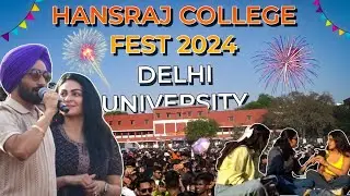 Hansraj College Fest 2024 | CONFLUENCE' 24 | Delhi University Fest 2024