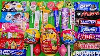 Satisfying video Asmr lollipops candy unboxing video Asmr opening video and chocolate gummy candy