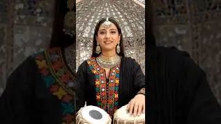 Beautiful Afghan Tabla Performance by Afghan Woman