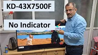 How to Fix Sony KD-43X7500F TV with No Power (Easy Solution!) | कोई संकेतक लाइट समाधान (टीवी Repair)