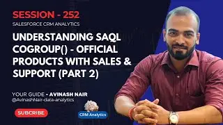 Understanding SAQL cogroup() &ndash; Official Products with Sales & Support | Part 2 | Session 252
