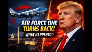 Air Force One Turns Back Mid-Flight With President Trump On Board | What Really Happened