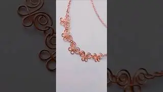 Learn How to Make This Stunning Wire-Wrapped Necklace!  #wirewrapping