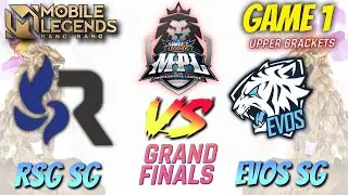 EVOS SG VS RSG SG ( Game 1 ) MPL SG Season 7 2021 Playoffs - GrandFinals