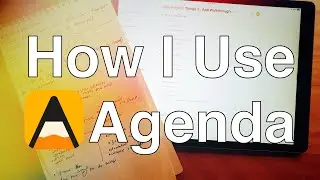 iPad Productivity: How I Use Agenda
