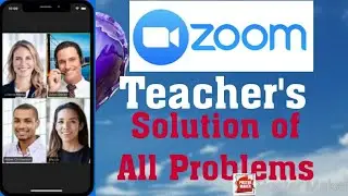 Zoom app problems and solution // #teacher problems and solution