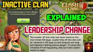 How to became leader of clan , How to change Leadership Inactive clan , clash of clans Tamil #Shan