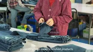 Behind the Scenes at a Denim Factory: See How Your Favorite Jeans Are Made!