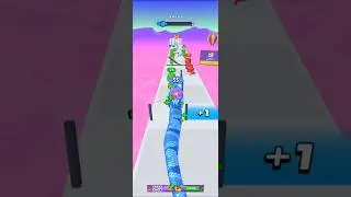 Snake run race 3d 🤠🤯👻 Snake level 102🤔🤯 #shortfeed #gamingsohail #maxlevel #gameplay #walkthrough