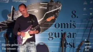 Omis guitar fest 2017    Electric guitar   Adriano Goglia Winner