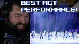 Singer first time reaction to SAINTED on AGT ALL STARS 2024 - PURPLE RAIN