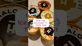 Halo Top Taste Test #halotop #lowcalorieicecream #diet #tastetest #foodie