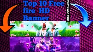 Top 10 Free fire Banner Template No Text | Free fire Banner Pack | Free fire HD Wallpaper Banner 👌👌
