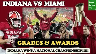Indiana Grades and Awards From National Championship | Indiana vs Miami Football