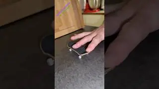 How to FINGERBOARD | Nollie Heel | by ​⁠@tmx_fingerstylez #fingerboard #tutorial #nollie #heelflip
