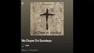No Dope On Sundays is better than every rap album released from 2018 - 2025???