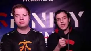 Interviews: Fnatic JW - GC's 2015 CS:GO Gfinity Spring Masters I