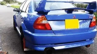 Mitsubishi Evo VI 6 HKS Hi-Power Exhaust