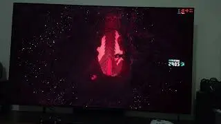 Devil May Cry 5 -  em uma rtx 5070 -em uma tv Oled  à 144 fps