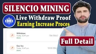 Silencio Mining Live Withdrawal Proof | Silencio Increase Daily Earning | Rizwan Baloch 2.0