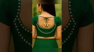 😍💃Stylish Saree Blouse Ideas 2025 | Trending Latkan Blouse Designs