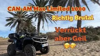 Can-Am Outlander Limited 1000- so ein geiler Scheiß 😁🤣🙈- Guido im Quad Wahn!