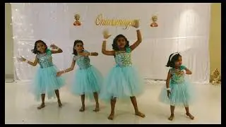 Little Cuties dancing to 'Tapp Tapp'  song - Onavismayam '22 @ Oxygen