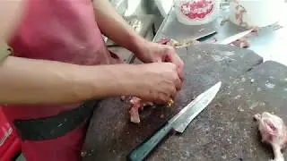 how to make chicken lollipop cutting by all in 1 channel