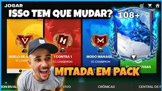 TIREI CARTA ABSURDA EM PACOTE ALEAT&Oacute;RIO 😲 E FC CHAMPION NOS 3 MODOS 🔥- FC MOBILE 26