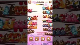 Bird Sort 2: Color Puzzle Level 336 #games #gaming #gameplay