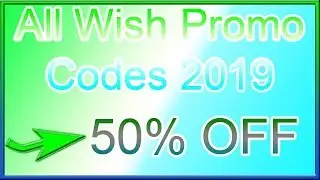 All Wish Promo Codes *50% OFF* | 2019 October (Codes in Description)