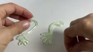 Glow in the dark sticky hands