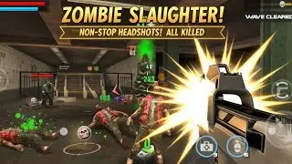 ZOMBIE SLAUGHTER! NON-STOP HEADSHOTS! ALL KILLED