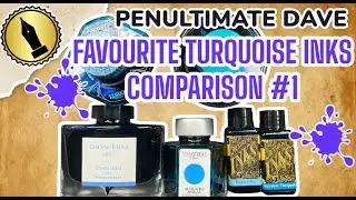 Penultimate Dave Favourite Turquoise Inks #1