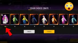 CHOOSE 1 📦 FREE DINO BUNDLE 😱 OPEN BOXES 📦📦 FREE FIRE