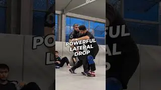 Powerful Lateral Drop Takedown In Wrestling #legiongrappling #grappling #wrestling #jiujitsu