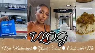 VLOG: NEW SOUL FOOD RESTAURANT, GROCERY HAUL, & CAR RANT