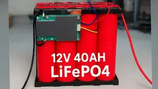 Создание мощного аккумулятора LiFePo4 12 В 40 А&middot;ч