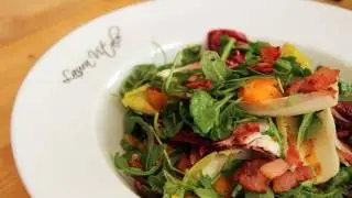 Thanksgiving Salad with Bacon Dressing Recipe - Laura Vitale - Laura in the Kitchen Episode 236