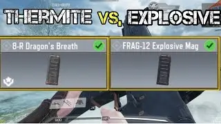 JAK-12 8-R Dragon's Breath vs Explosive Mag in COD Mobile | Call of Duty Mobile