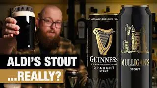 Aldi Mulligan&rsquo;s Irish Stout vs Guinness | Honest Taste Test