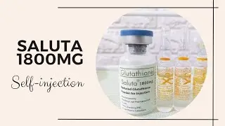 Saluta 1800mg / Self-injection / Glutanurse homeservice