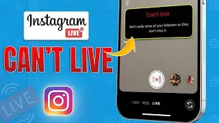How to Fix Can't Go Live on Instagram on iPhone | Unable to Go Instagram Live