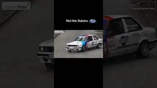 Epic Rally Mishap: Subaru vs. BMW Drift Showdown in the Mud! 🏎️💨 #rally