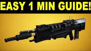 HOW TO GET Revision Zero & Revision Zero Catalyst! | Destiny 2