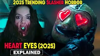 2025 Best Slasher Comedy😱HEART EYES  Movie Explained in Hindi | horror movie explained in Hindi